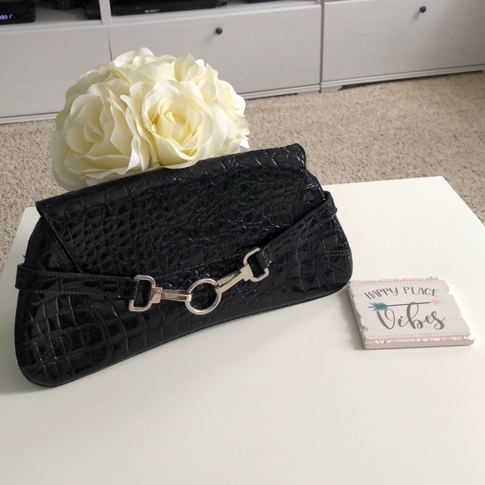 🌷Black clutch bag